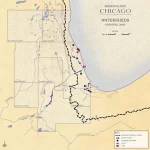 3.1-07-Existing 2009 Metro Chicago reverse-flow watersheds